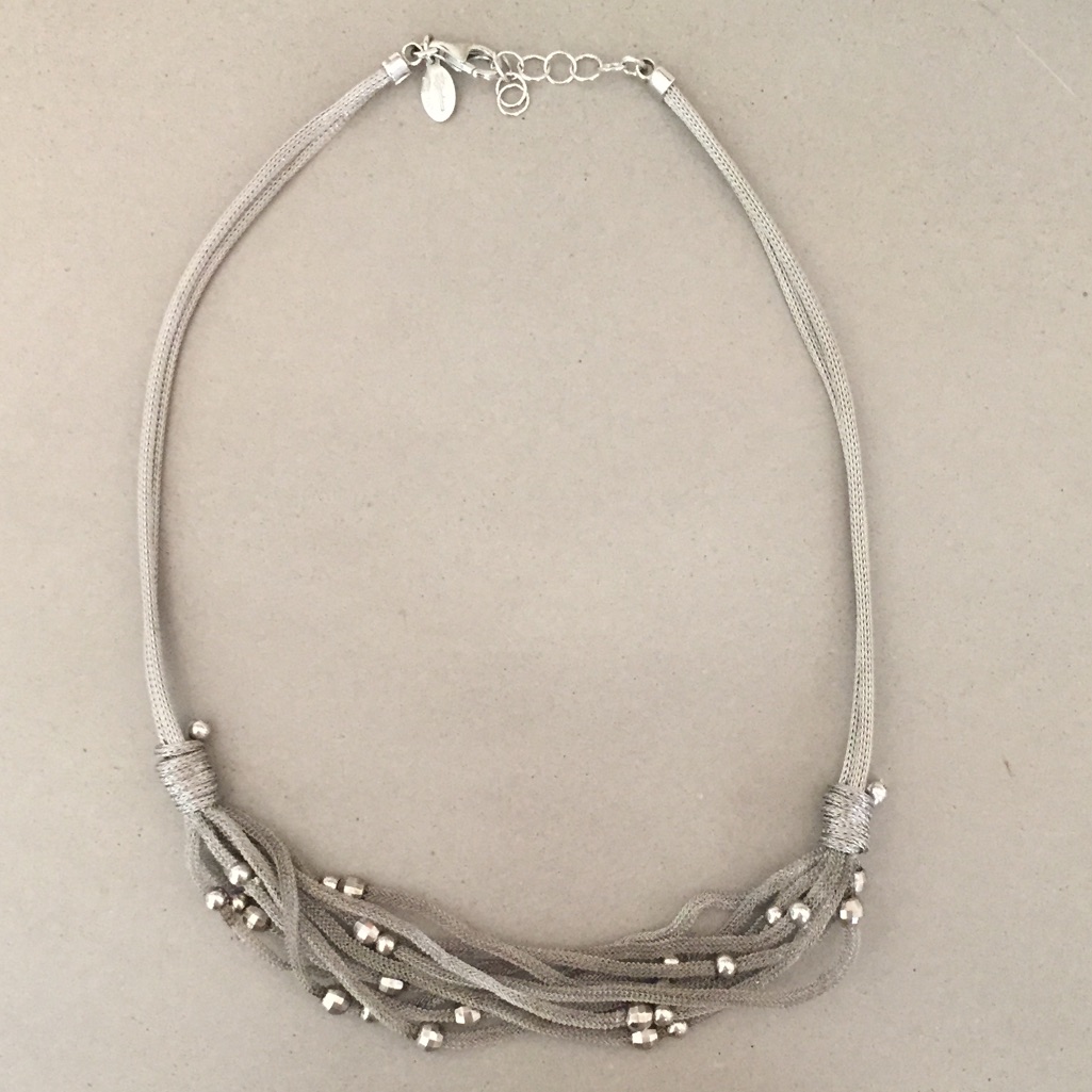 Dyadema Necklace - Italy- Sterling Silver 71$
